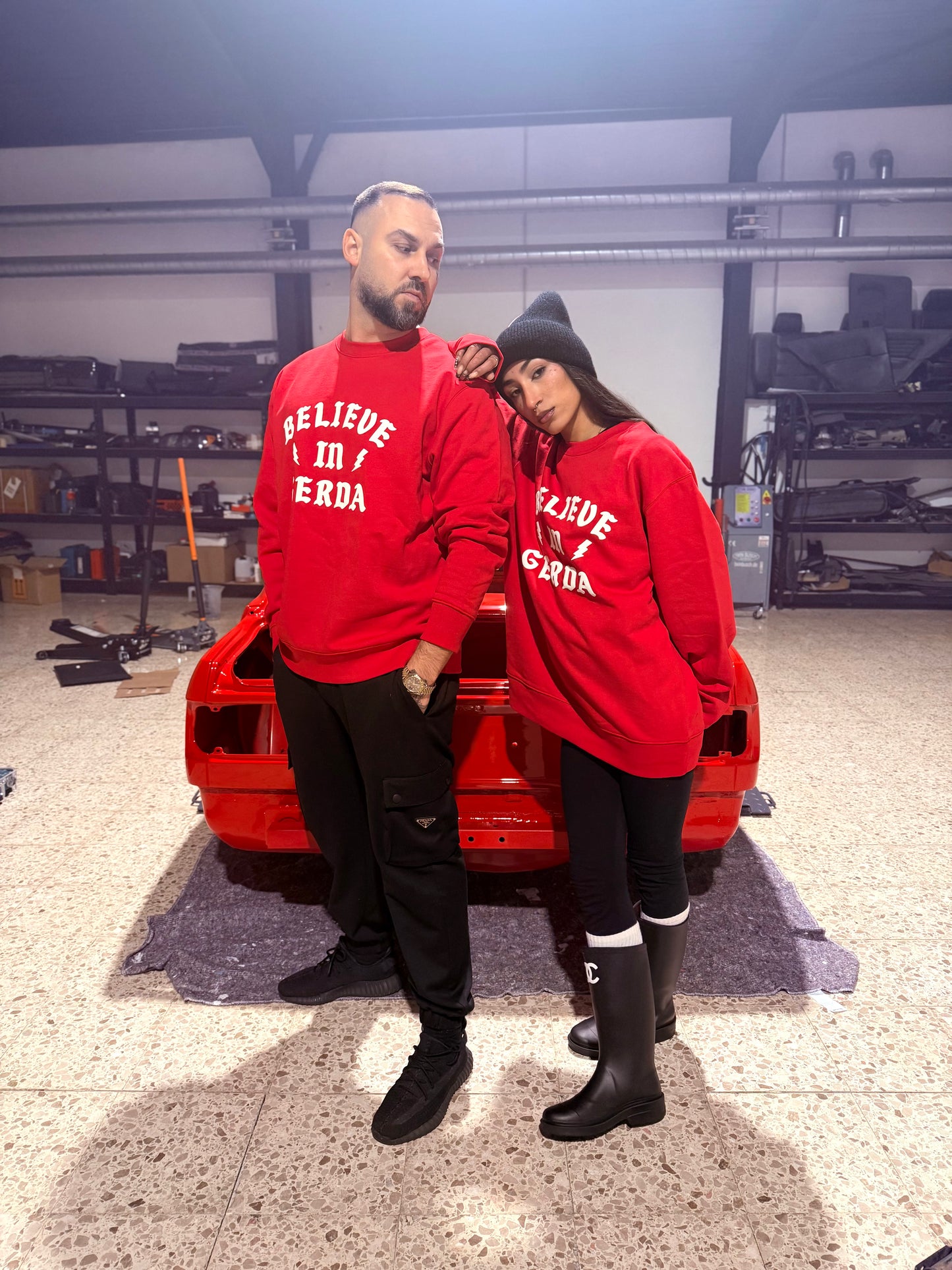 B.I.G. Sweater Red