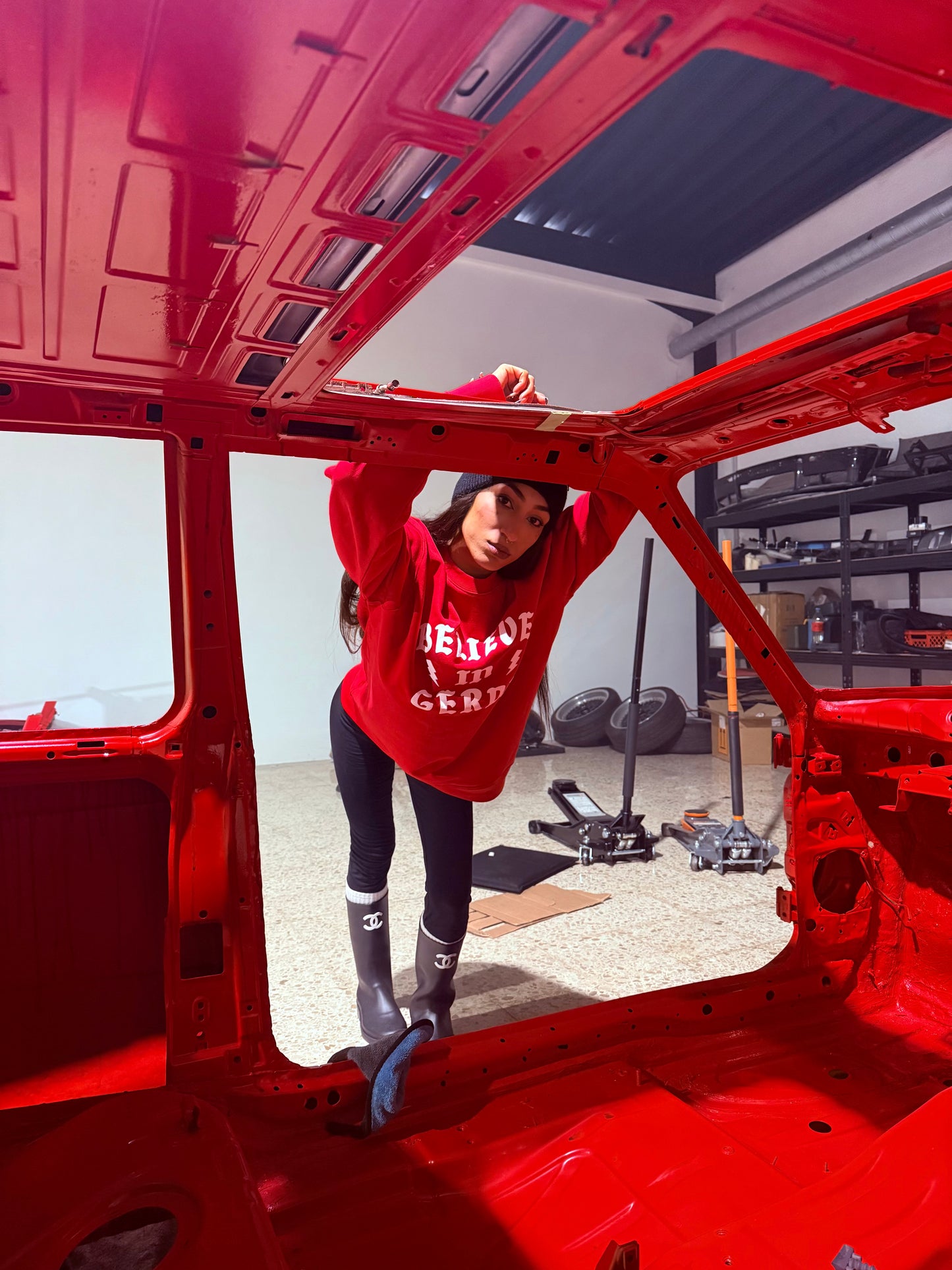 B.I.G. Sweater Red