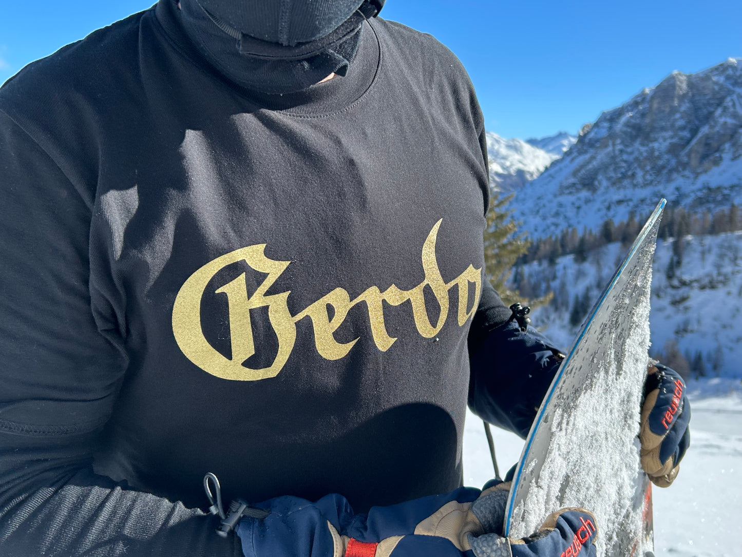 Black Golden Shirt