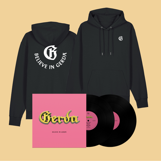 Black Hoodie No 1 & Believe in Gerda Vinyl - Bundle