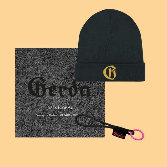 Dark Loop 2.0 12"+ Schlüsselband + G Beanie