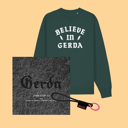 Dark Loop 2.0 12" + Schlüsselband + B.I.G. Sweater Green