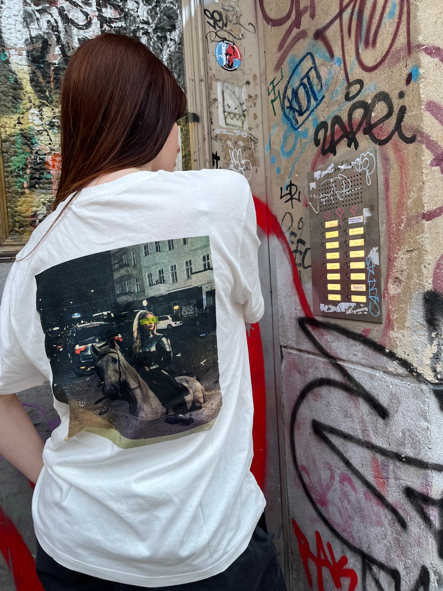 Gerda Collage Shirt